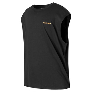 xexymix杰克茜男小标宽松版型无袖背心舒适简约休闲运动XSMWC01J2