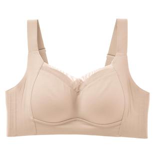 美思内衣女大胸显小美背全罩杯防下垂收副乳无痕文胸罩女夏季薄款