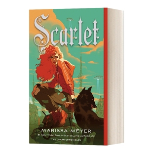 英文原版小说 Scarlet 月族2 星际小红帽 英文版 进口英语原版书籍