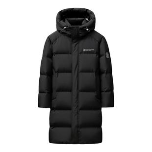 【雪壳系列】雪中飞25冬新款加厚暖男女中长情侣羽绒服户外运动S