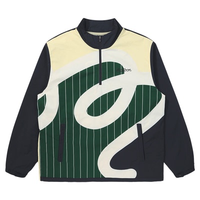 韩国MALBON高尔夫男装秋冬季运动休闲套装半拉链速干夹克外套长裤