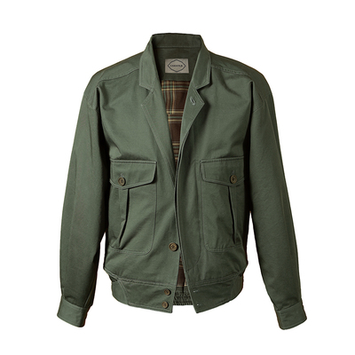 UGENTLE纯棉复古绅士休闲夹克