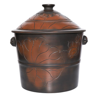 农村蒸饭木桶老式家用云南蒸米饭的甑子全手工高端蒸笼架建水紫陶