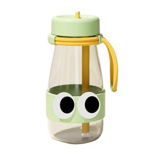 evercrise大口哈大容量玻璃杯吸管杯夏季办公室杯子水杯女新款