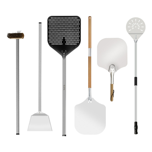 意式加长披萨铲出炉铲面包欧包铲比萨转饼铲打孔圆铲转铲接灰铲