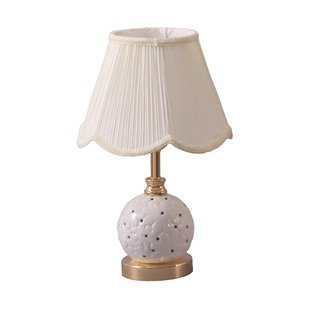 满天星台灯卧室床头灯轻奢现代时尚陶瓷装饰调光创意温馨浪漫