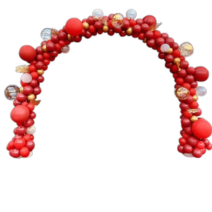 气球拱门支架结婚场景布置红色婚房婚庆酒店迎宾订婚喜庆婚礼大门