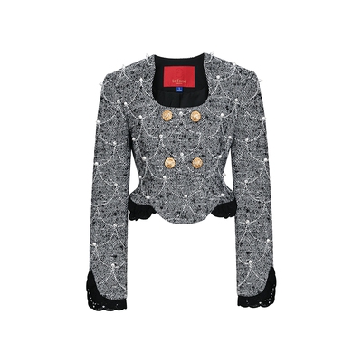 lefame法式中国风短款短外套