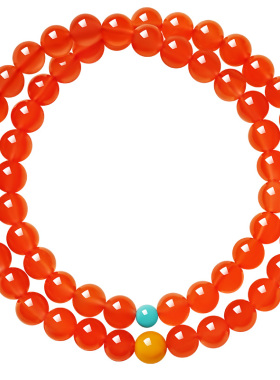 宫里上新天然南红玛瑙手串