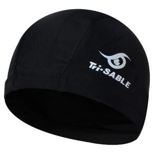SABLE黑貂布帽专业布游泳帽成人男女通用时尚不勒头舒适游泳用品