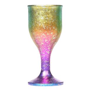 纯钛酒杯酒盅一体成型小酒杯高脚随身便携户外旅行白酒杯子复古