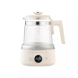 美的全玻璃恒温养生壶婴儿专用烧水热水壶家用调冲泡奶养生壶