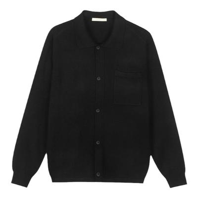 RESIMPLE简单点开衫针织衫男基础款百搭纯色毛衣宽松上衣春季0941