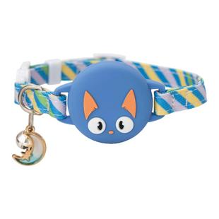 AirTag猫项圈适用华为Tag定位器保护套可调节夜光防窒息猫脖圈