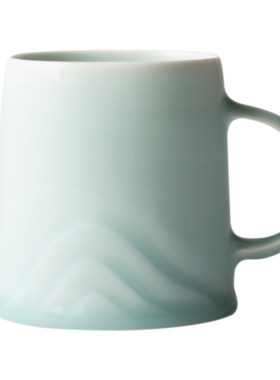青山水浪手工陶瓷马克杯情侣礼品