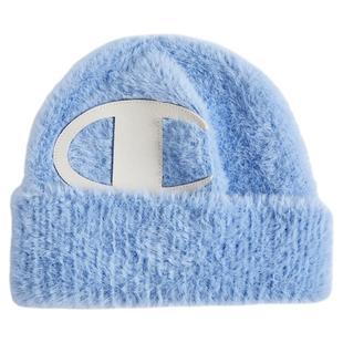 Champion冠军针织帽男女毛线帽情侣毛绒帽子冬季新款保暖毛茸茸