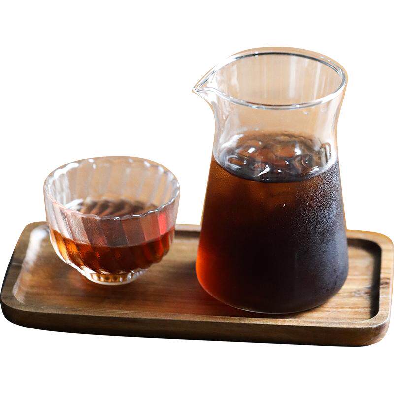 导流嘴冰滴咖啡分享杯玻璃壶