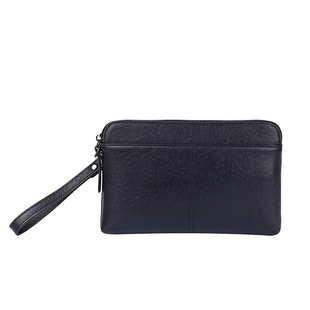 2025新款男士头层牛皮手拿包手机包高端商务手包男款式真皮手抓包