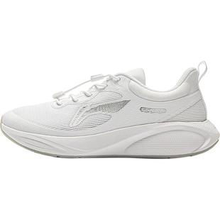 李宁儿童专业跑步鞋小白鞋2025新款秋冬款秋季男童鞋女白色运动鞋