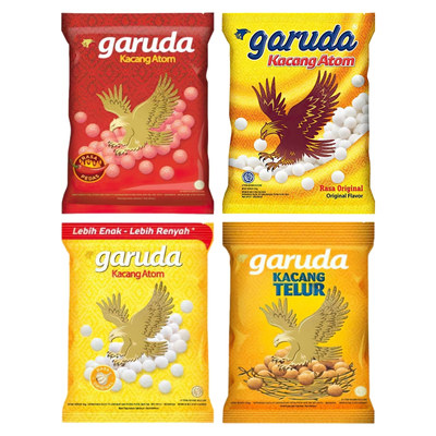 Garuda嘉鲁达鸡蛋蒜味鱼皮花生