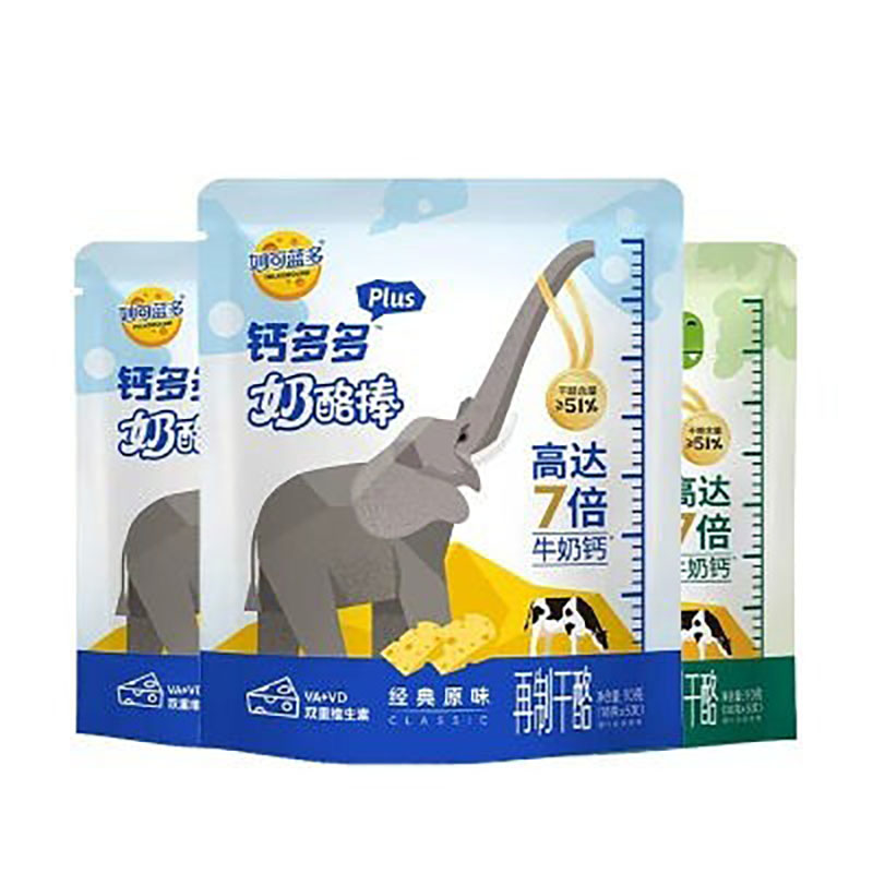 妙可蓝多奶酪棒钙多多高钙原味水再制奶酪