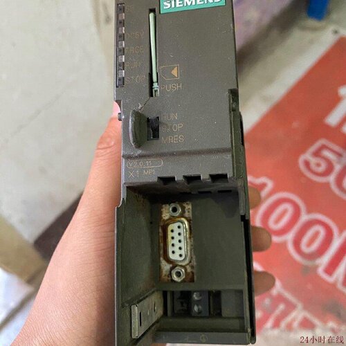 可维修西门子6ES73141AF110AB0模块PLC带128KB内存卡看图货场收来