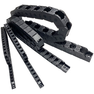 GCTL拖链坦克链尼龙拖链加强型托链线槽桥式可打开内高5-100拖链