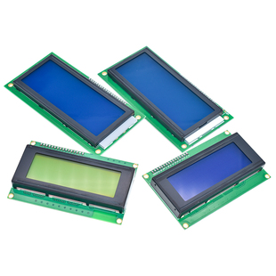 LCD1602A 12864 2004蓝屏黄绿屏带背光 LCD显示屏3.3V 5V液晶屏幕