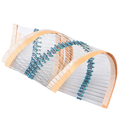 1/4W金属膜电阻器元件1%