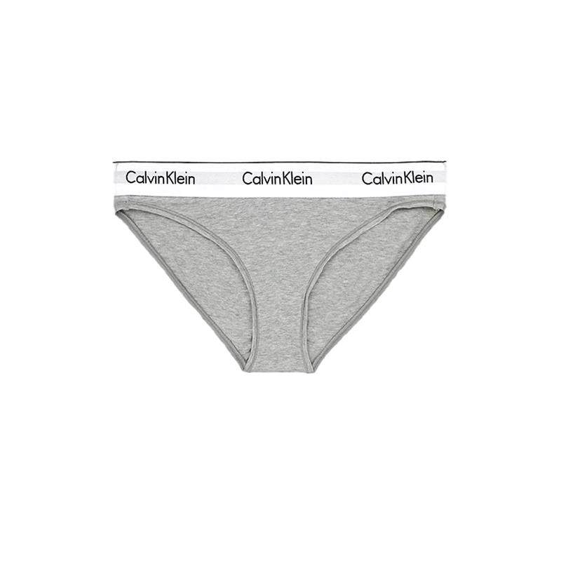 【自营】Calvin Klein/凯文克莱女士舒适LOGO边三角内裤 F3787E
