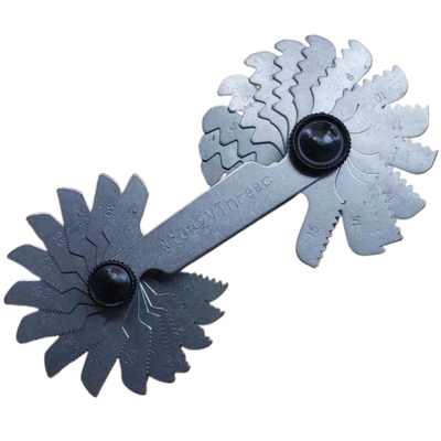 60°美标螺纹规美制UN牙纹样板NPT11.5NGT牙数规 梯形牙规 螺距规