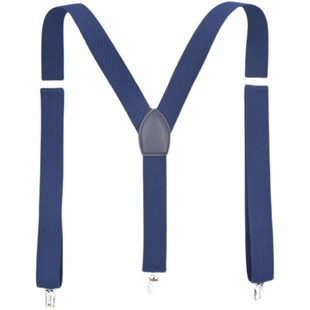 港味男士成人吊裤带配件男款正装西装西裤裤子背带夹防滑松紧带扣