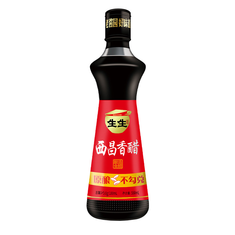 生生西昌香醋无糖凉拌口服0添加
