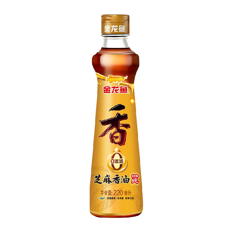金龙鱼调味油纯芝麻油香油凉拌调味火锅凉拌火锅厨房家用调
