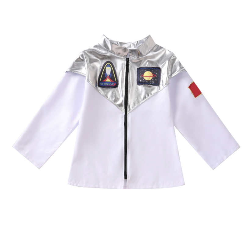 新款宇航员儿童太空服AI未来科技感演出服中小学生运动会航天服装