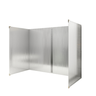 厨房神器不锈钢挡油板炒菜烟机隔热隔油煤气灶台耐高温防油溅挡板