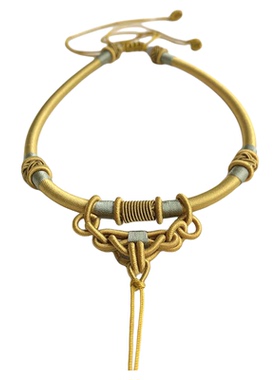 古风金锁项圈兴隆阁工艺宝宝款