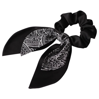 川野复古飘带蝴蝶结发圈