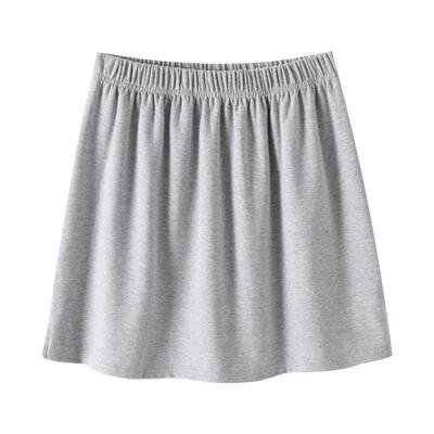 棉布屁帘女下摆冬季卫衣打底半身裙遮臀短裙加厚大码内搭叠穿春秋