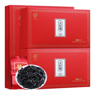 买一送一大红袍茶叶浓香型武夷山乌龙茶岩茶散装袋装礼盒装共256g