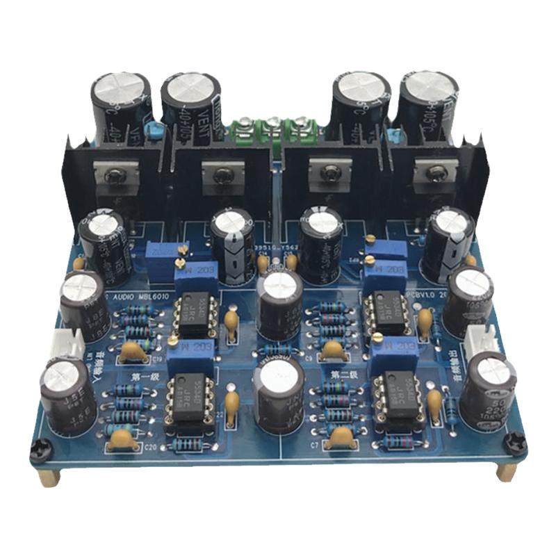 升级版MBL6010甲类前级板发烧HIFI音响功放前置缓冲放大音调成品