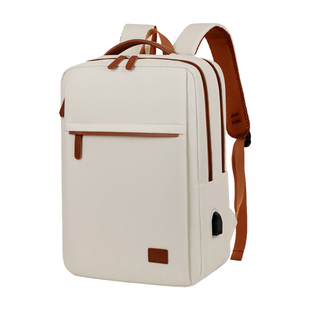 双肩背包定制logo印字企业会议工作礼品商务旅行登机笔记本电脑包