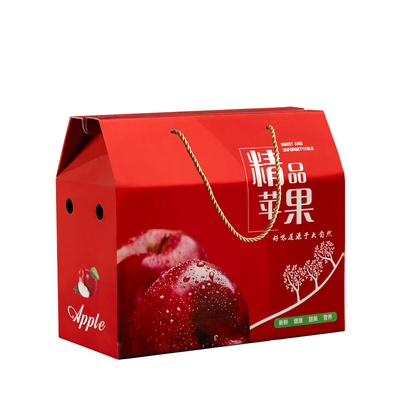 苹果包装盒礼盒空盒大号通用10斤装红富士冰糖心礼品箱纸箱定制