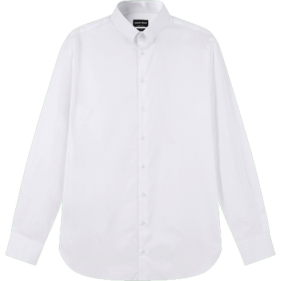 GiorgioArmani棉质长袖衬衫