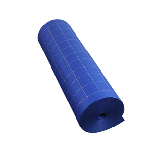 桑竹蓝色黑色宣长卷纸半生熟四尺对开彩色宣纸方格竖格状元笺纸描金宣纸金墨银墨小楷毛笔练字书法专用纸