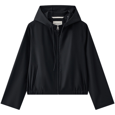 MarcO'Polo羊毛混纺连帽夹克女