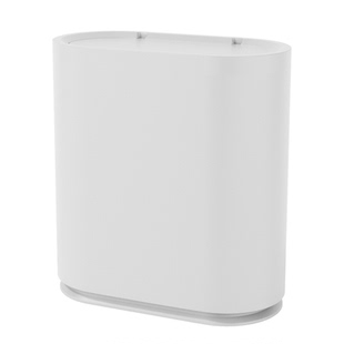 麟净司垃圾桶新款客厅厨房卫生间家用纸篓卧室带盖夹缝马桶厕纸桶