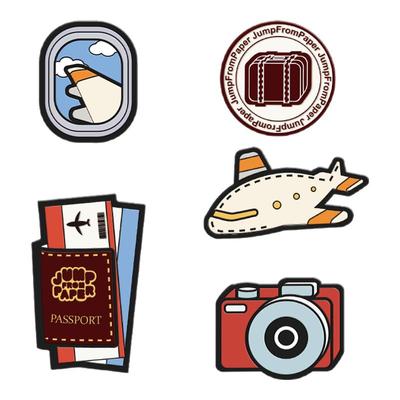 JumpFromPaper3D冒险包配件双肩包 磁吸徽章一套（5个）JFP