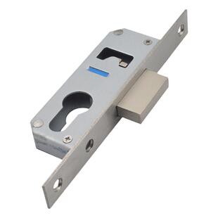 铝合金门锁体断桥铝门锁有框门地锁方管超窄型锁体方舌隐形门锁体