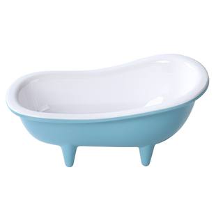 甜品浴缸网红彩色密胺仿瓷造型碗创意奶茶店甜品布丁碗芋圆糖水碗